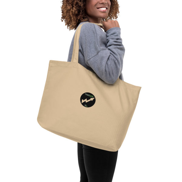 Drip Severe Large organic tote bag - Image 4