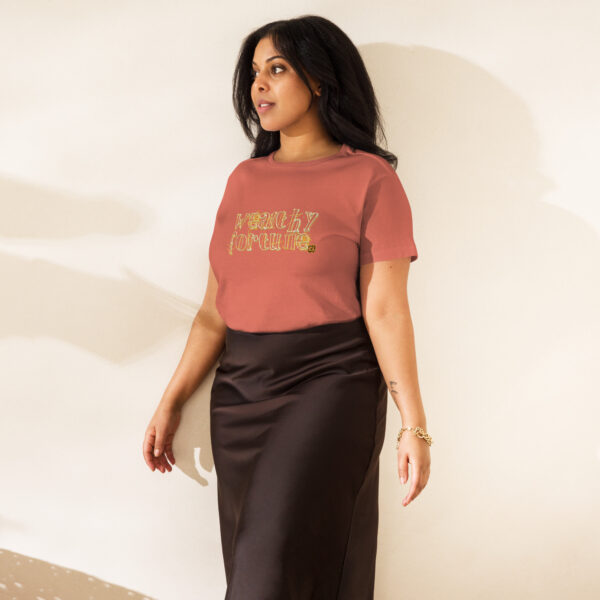 Wealthy Fortune Line Women’s high-waisted t-shirt - Image 13