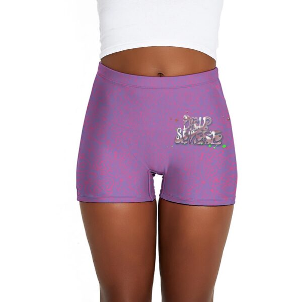 Drip Severe Colorful Ladies Shorts - Image 22