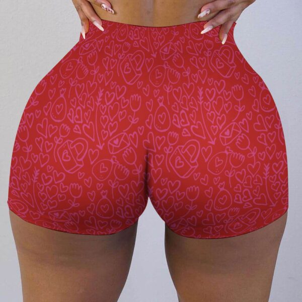 Drip Severe Colorful Ladies Shorts - Image 53