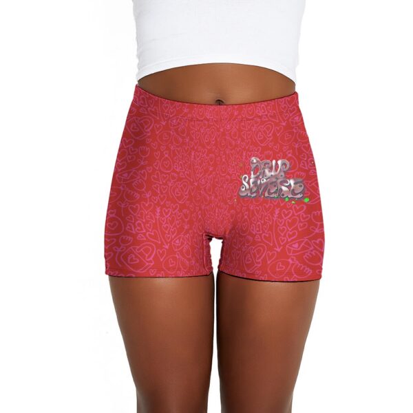 Drip Severe Colorful Ladies Shorts - Image 52