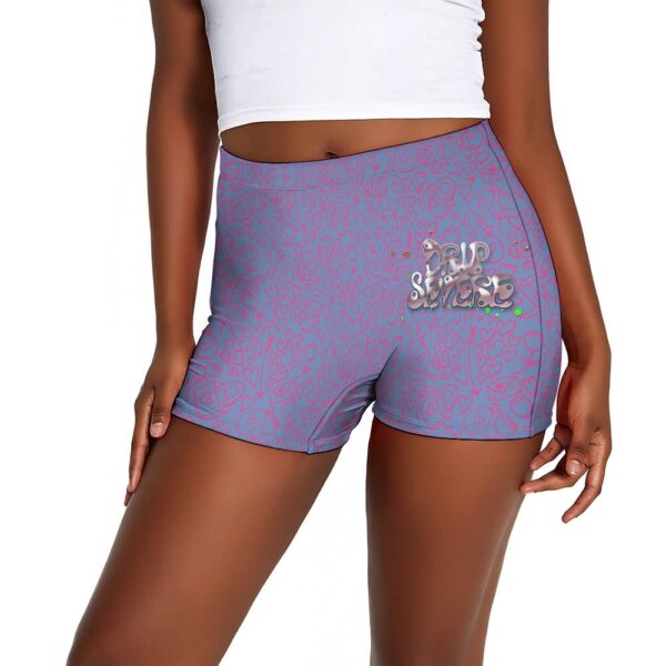 Drip Severe Colorful Ladies Shorts - Image 38