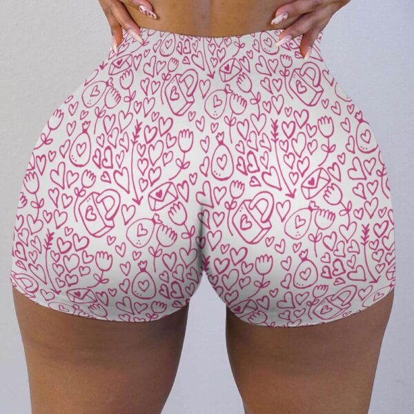 Drip Severe Colorful Ladies Shorts - Image 29
