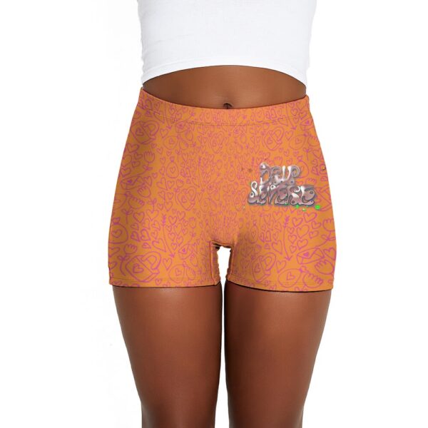 Drip Severe Colorful Ladies Shorts - Image 46