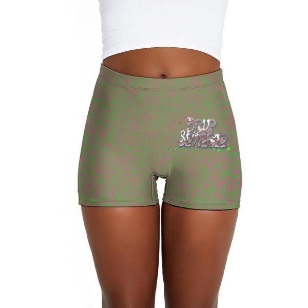 Drip Severe Colorful Ladies Shorts - Image 16