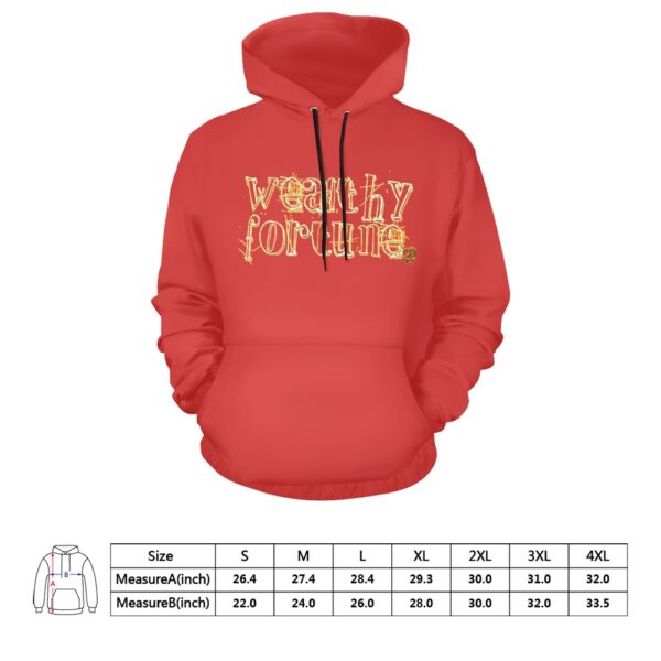 Wealthy Fortune Men's Hoodie - Image 48