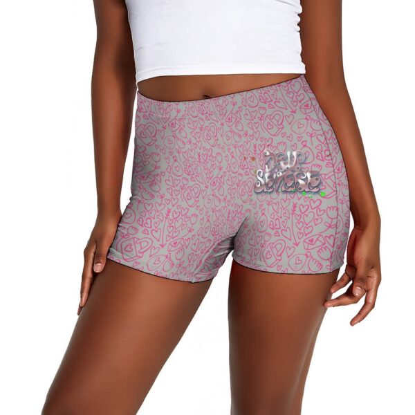 Drip Severe Colorful Ladies Shorts - Image 32