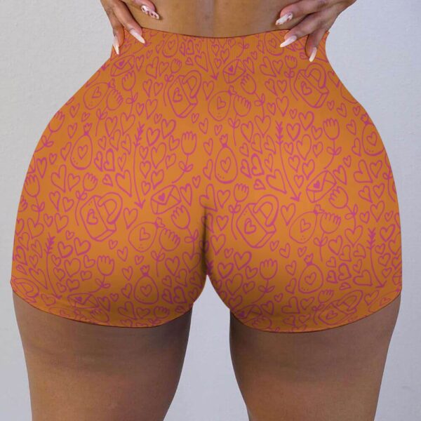 Drip Severe Colorful Ladies Shorts - Image 47