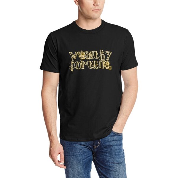 Wealthy Fortune #1 Men's T-shirt - Image 5
