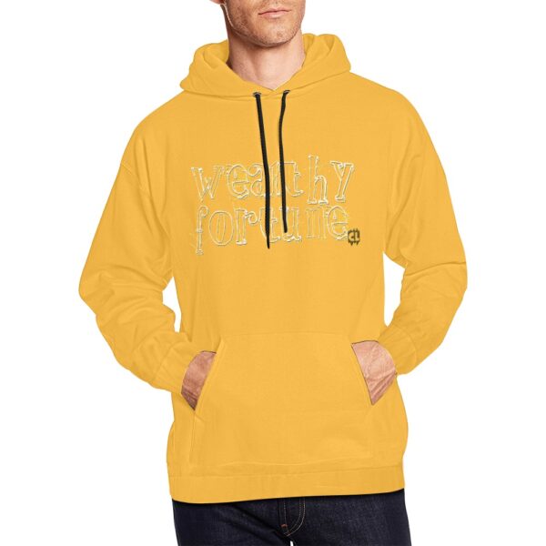 Wealthy Fortune Men's Hoodie - Image 34