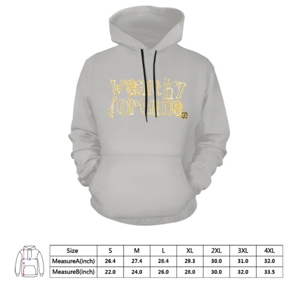Wealthy Fortune Men's Hoodie - Image 12