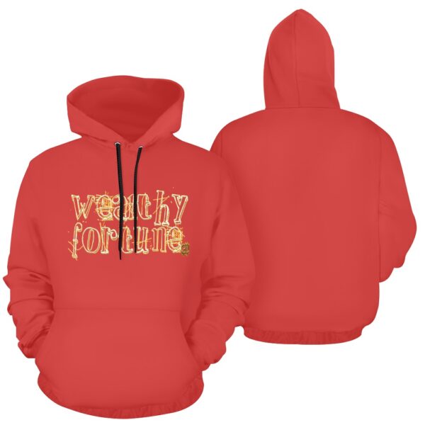 Wealthy Fortune Men's Hoodie - Image 43