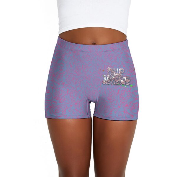 Drip Severe Colorful Ladies Shorts - Image 40