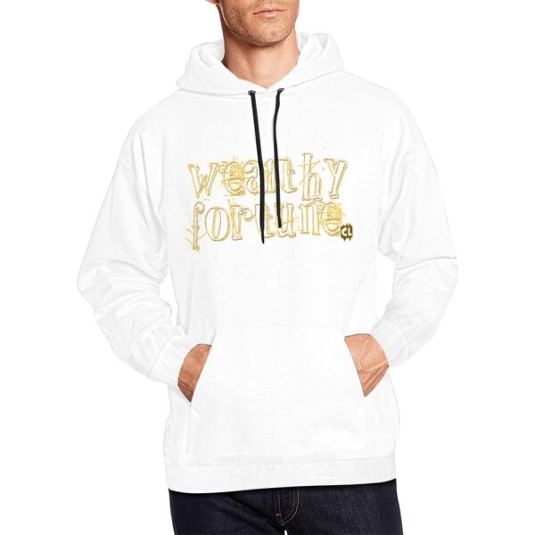 Wealthy Fortune Men's Hoodie - Image 4