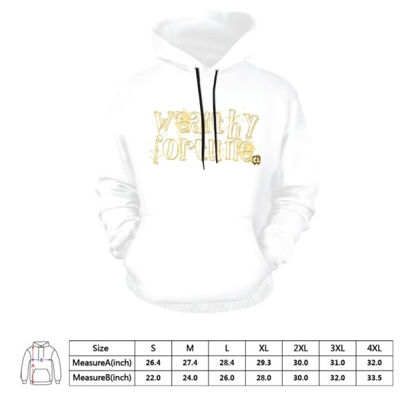 Wealthy Fortune Men's Hoodie - Image 6