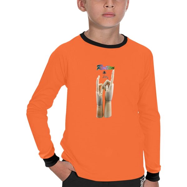 RottenLine Kid's Long Sleeve T-shirt - Image 17