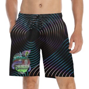Rotten Line Men's Beach Shorts