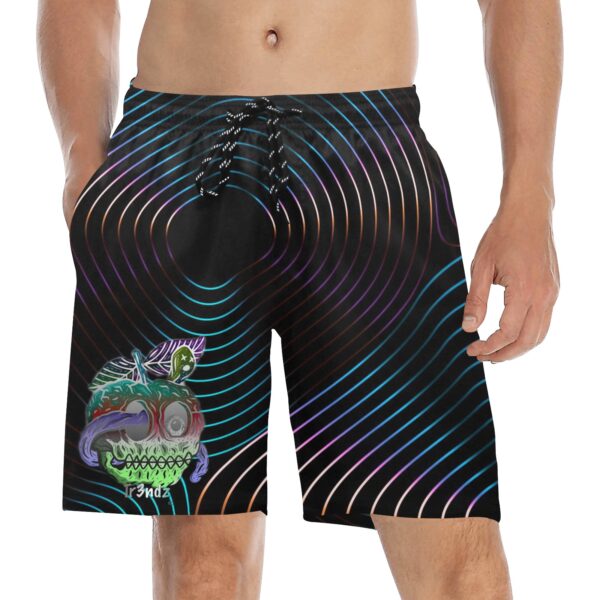 Rotten Line Men's Beach Shorts