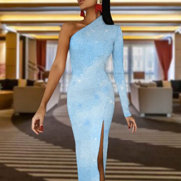 CLTrends Half Sleeve Slit Dress - Image 16