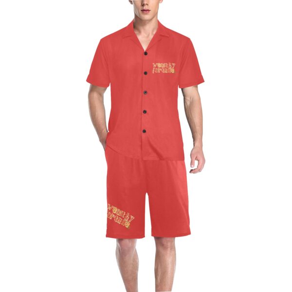 WF Men's V-Neck Short Set - Image 13