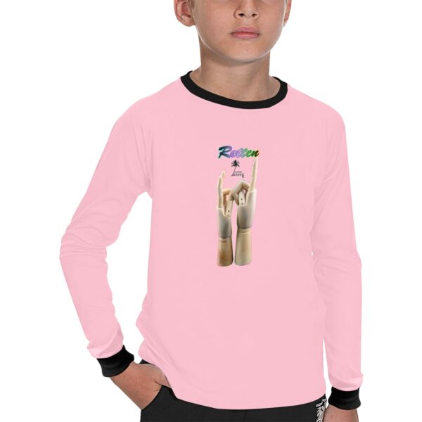 RottenLine Kid's Long Sleeve T-shirt - Image 21