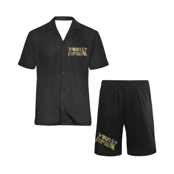 WF Men's V-Neck Short Set - Image 3
