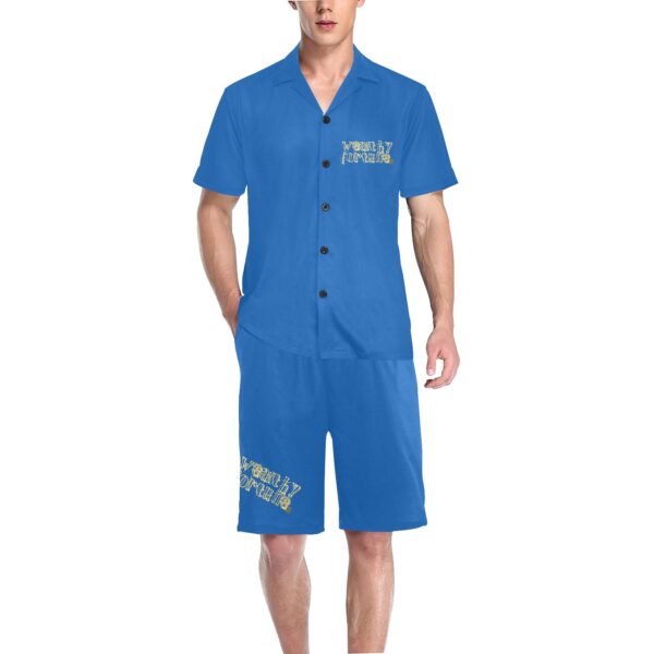 WF Men's V-Neck Short Set - Image 25