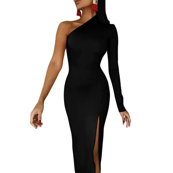 CLTrends Half Sleeve Slit Dress - Image 3