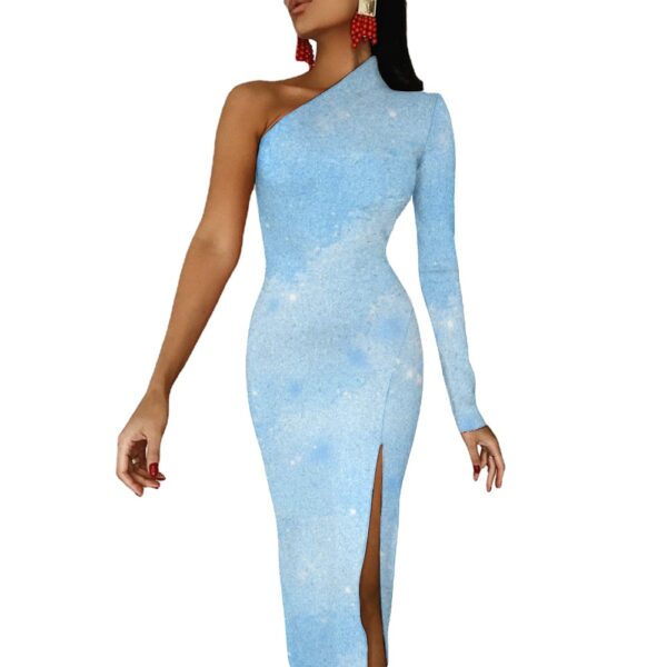 CLTrends Half Sleeve Slit Dress - Image 18