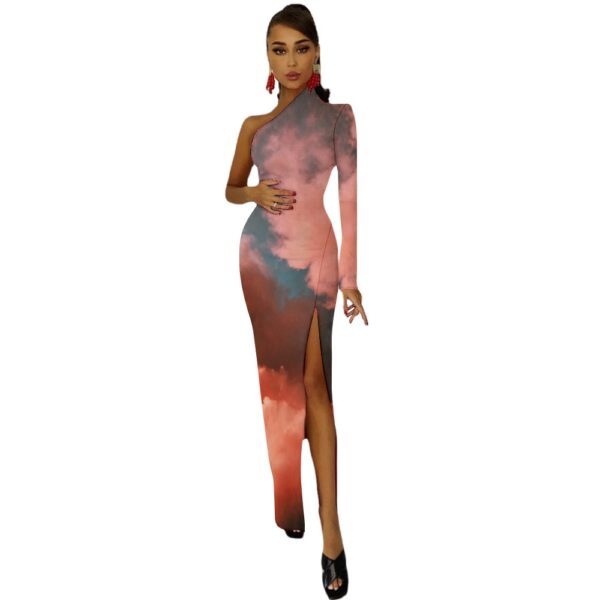 CLTrends Half Sleeve Slit Dress - Image 9