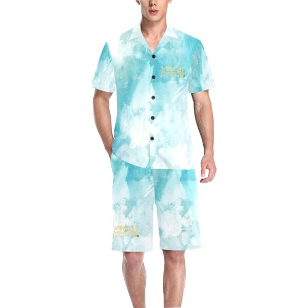 WF Men's V-Neck Short Set - Image 9
