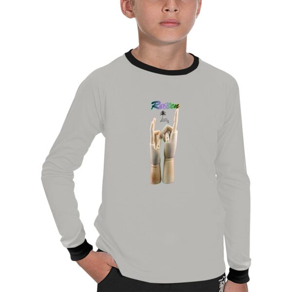 RottenLine Kid's Long Sleeve T-shirt - Image 25