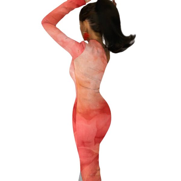 CLTrends Half Sleeve Slit Dress - Image 32