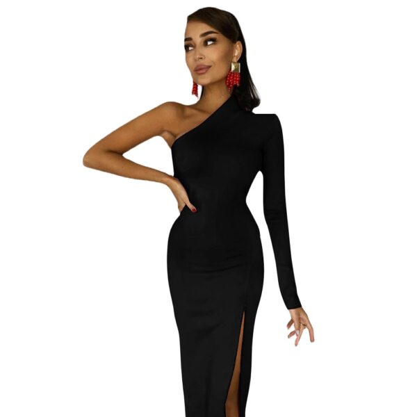 CLTrends Half Sleeve Slit Dress - Image 5