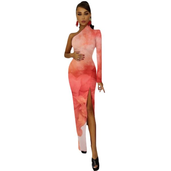 CLTrends Half Sleeve Slit Dress - Image 34
