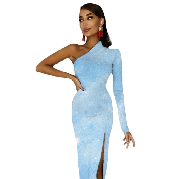 CLTrends Half Sleeve Slit Dress - Image 20